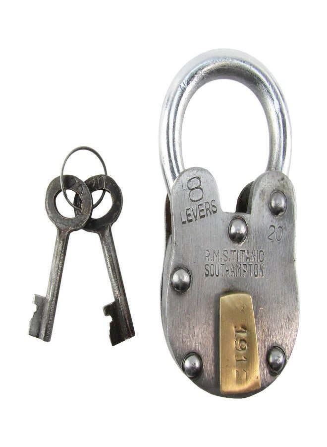 BDF Large Metal 1912 RMS Titanic Model Padlock - Image 1
