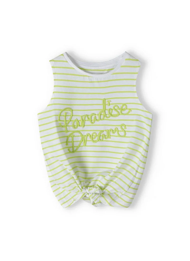 مينوتي Kids Girls Tie Front Top