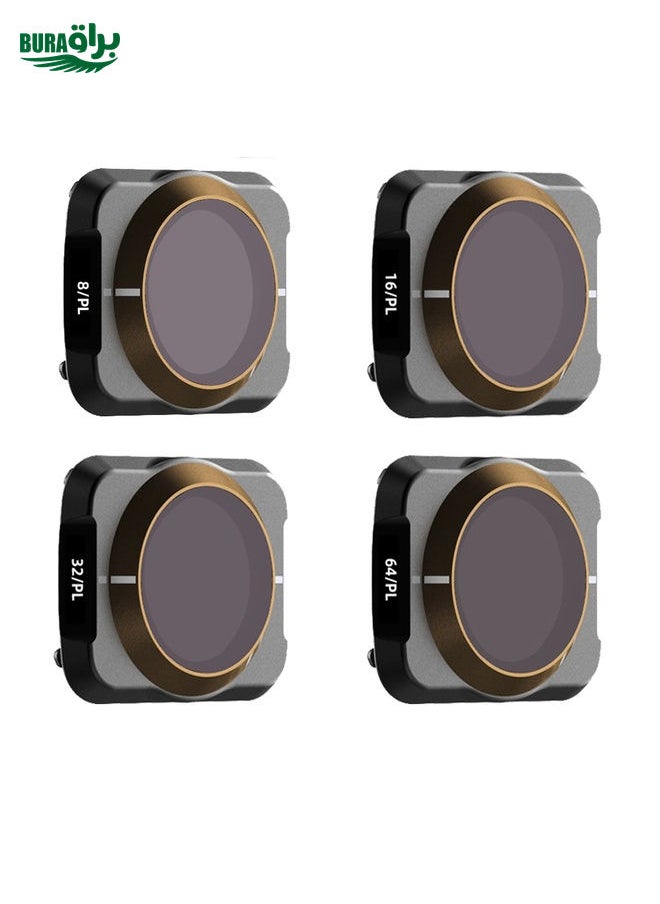JSR Drone 4 in 1 ND8-PL+ND16-PL+ND32-PL+ND64-PL Lens Filter for DJI MAVIC Air 2
