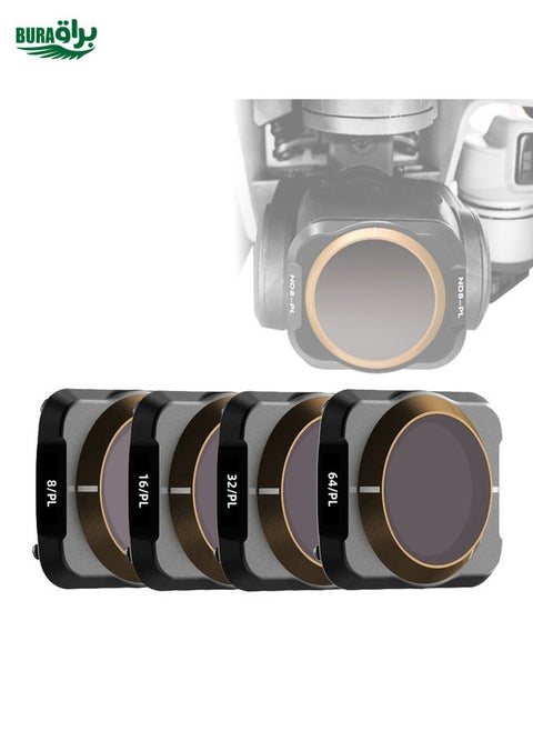 JSR Drone 4 in 1 ND8-PL+ND16-PL+ND32-PL+ND64-PL Lens Filter for DJI MAVIC Air 2