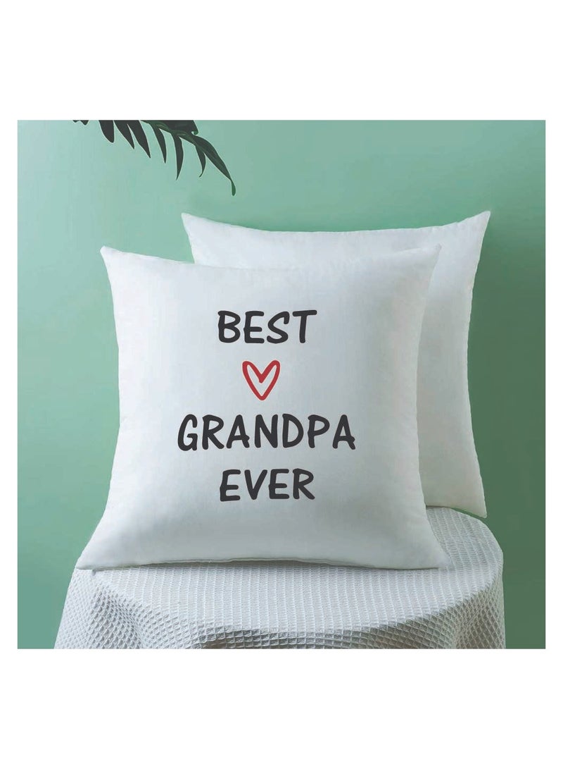 PRINTSHOP4ME Grandpa's Day Special Birthday and Father's Day Throw Pillow 40x40 cm - Perfect Grandfather Gift - Thanksgiving Gift for Grandfather - Grandpa Cushion Cover for Sofa Bed - Image 4