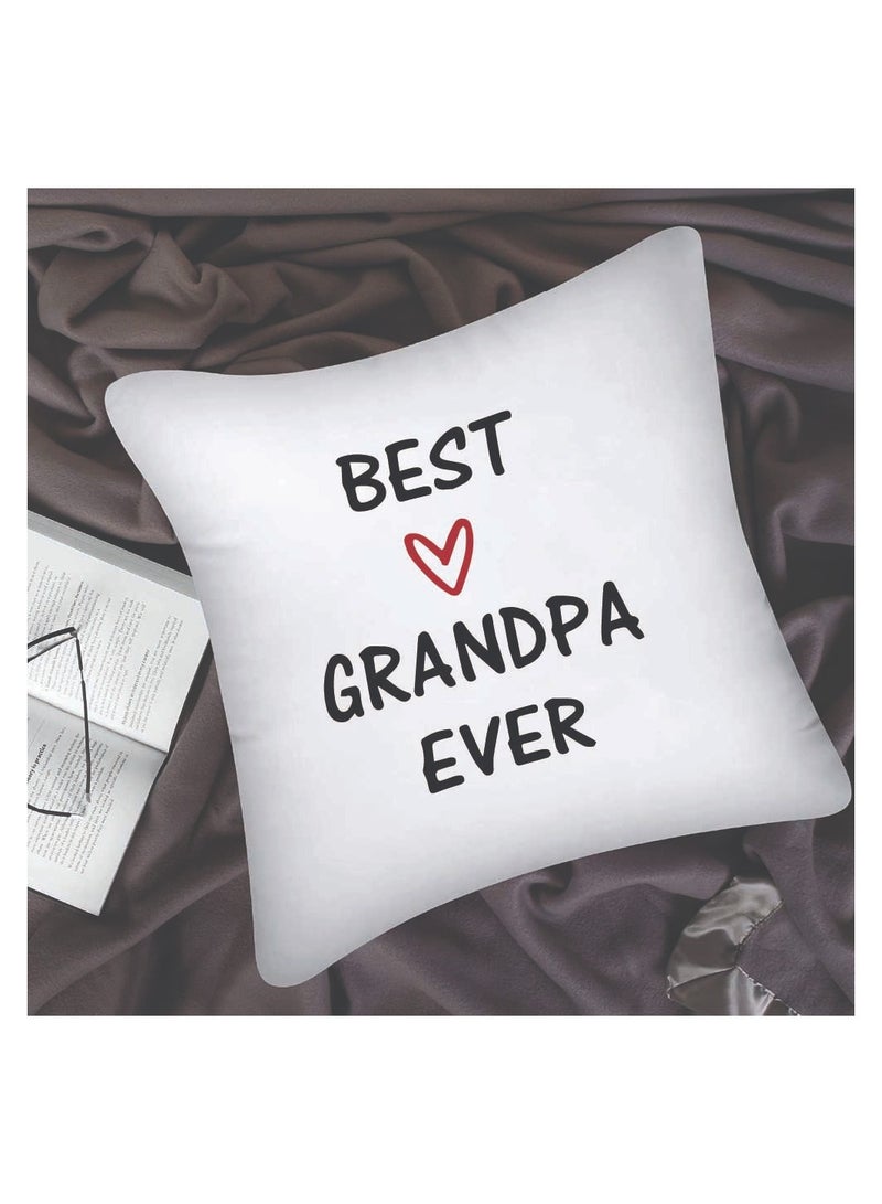 PRINTSHOP4ME Grandpa's Day Special Birthday and Father's Day Throw Pillow 40x40 cm - Perfect Grandfather Gift - Thanksgiving Gift for Grandfather - Grandpa Cushion Cover for Sofa Bed - Image 5