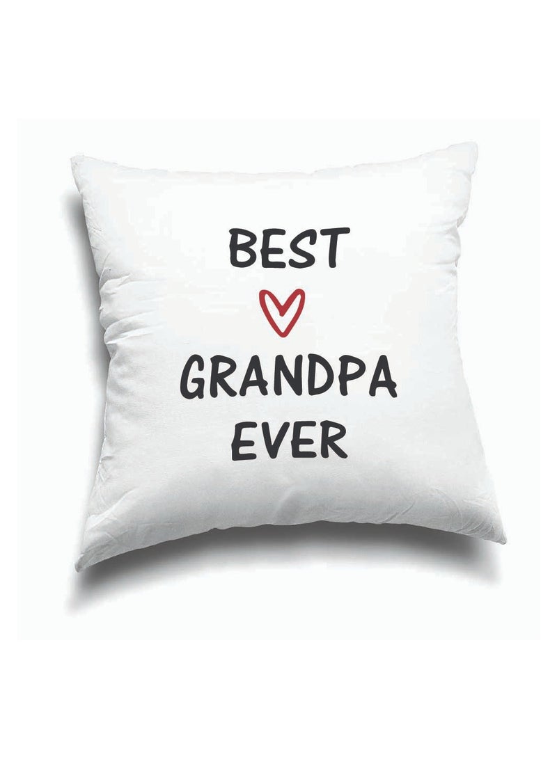 PRINTSHOP4ME Grandpa's Day Special Birthday and Father's Day Throw Pillow 40x40 cm - Perfect Grandfather Gift - Thanksgiving Gift for Grandfather - Grandpa Cushion Cover for Sofa Bed - Image 1