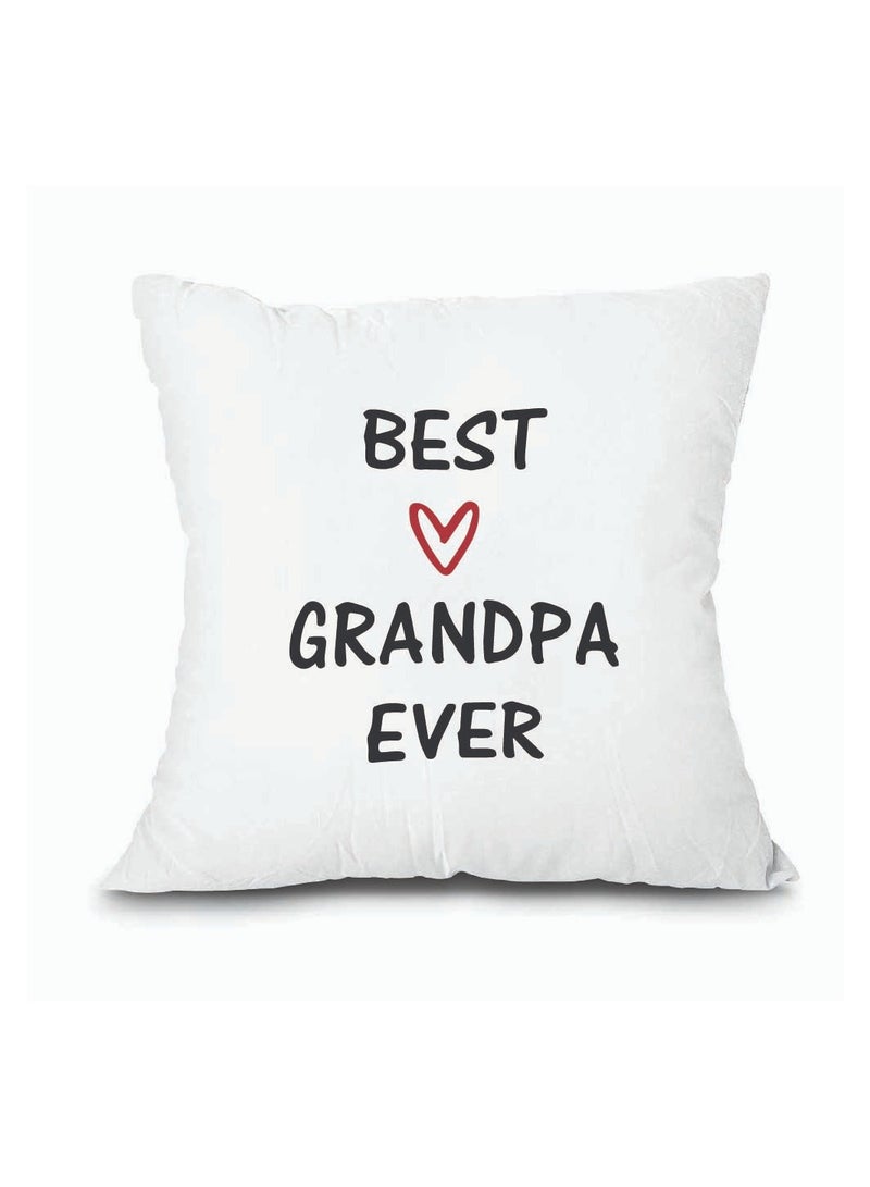 PRINTSHOP4ME Grandpa's Day Special Birthday and Father's Day Throw Pillow 40x40 cm - Perfect Grandfather Gift - Thanksgiving Gift for Grandfather - Grandpa Cushion Cover for Sofa Bed - Image 2