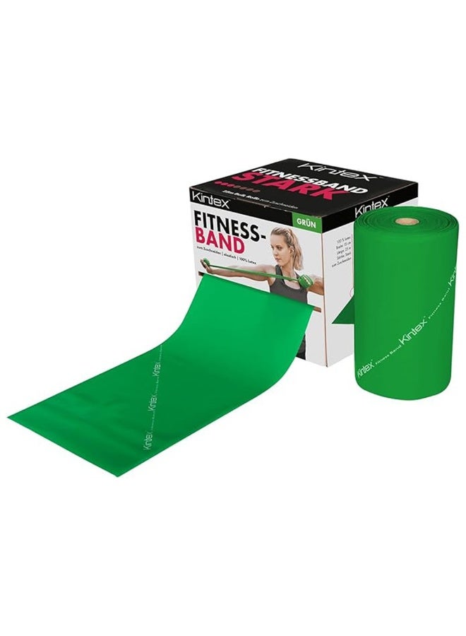 Kintex Fitness Elastic Band Roll 25m - Green Color