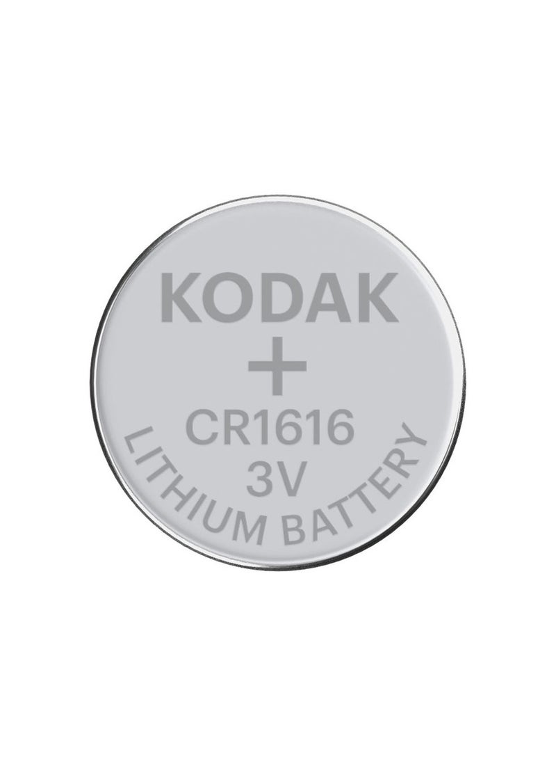 كوداك 5-Pieces KODAK MAX CR1616 Lithium 3V Batteries - Image 2