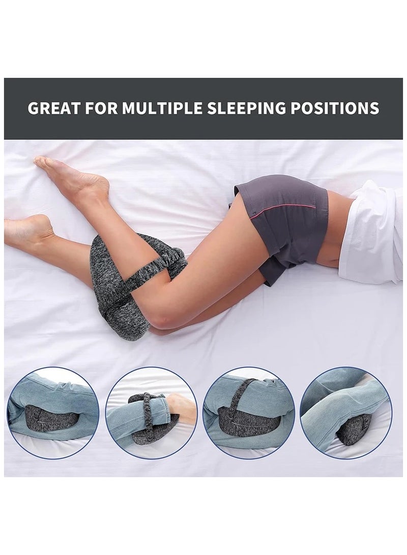 AROAQ Memory Cotton Leg Pillow Sleeping Orthopedic Sciatica Back Hip Pain Relief Thigh Leg Pad Cushion Home Memory Foam - Image 3