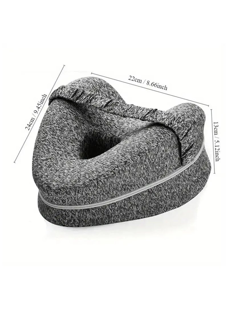 AROAQ Memory Cotton Leg Pillow Sleeping Orthopedic Sciatica Back Hip Pain Relief Thigh Leg Pad Cushion Home Memory Foam - Image 4