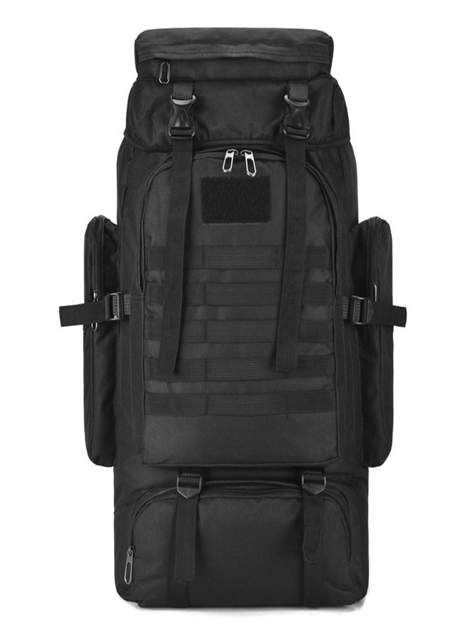 Outdoor Hiking Bag Large Capacity Backpack Black  - Image 1