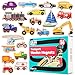 SPARK & WOW Spark Wow Wooden Magnets Transport Magnets for Kids Ages 2 OpenEnded Play Adhere to Fridges Whiteboards and More - Image 2