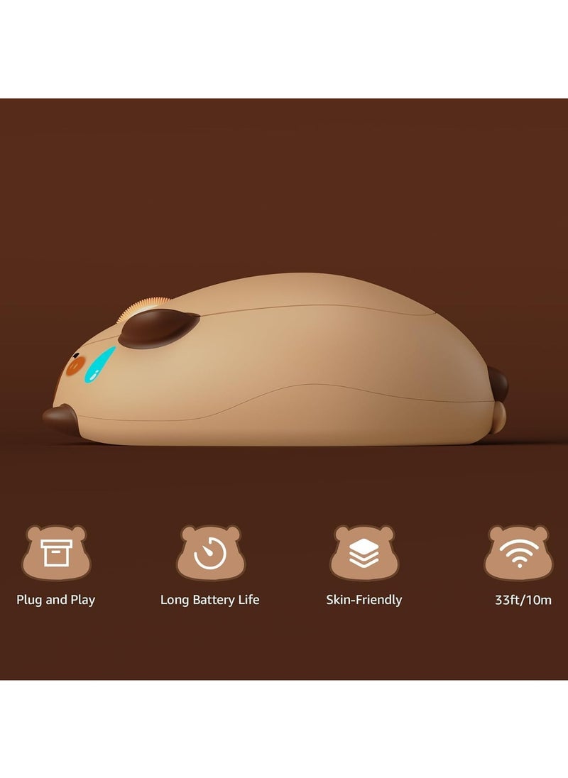 General Wireless Gaming Mouse, 2.4G GHz with USB Receiver, Cute Optical Cordless Cartoon Mouse for PC/Laptop/Desktop/PC/iPad, Compatible with Mac/Win  - Image 2