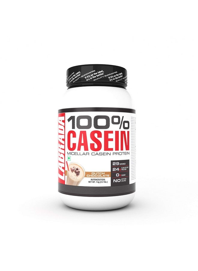 لابرادا بروتين الكازين ميسيلار 100% كازين (24 جرام بروتين بطيء الإطلاق، 0 جرام سكر، بدون ألوان صناعية، 29 وجبة) - 2.2 رطل (1 كجم) (شوكولاتة هولندية) - Image 1