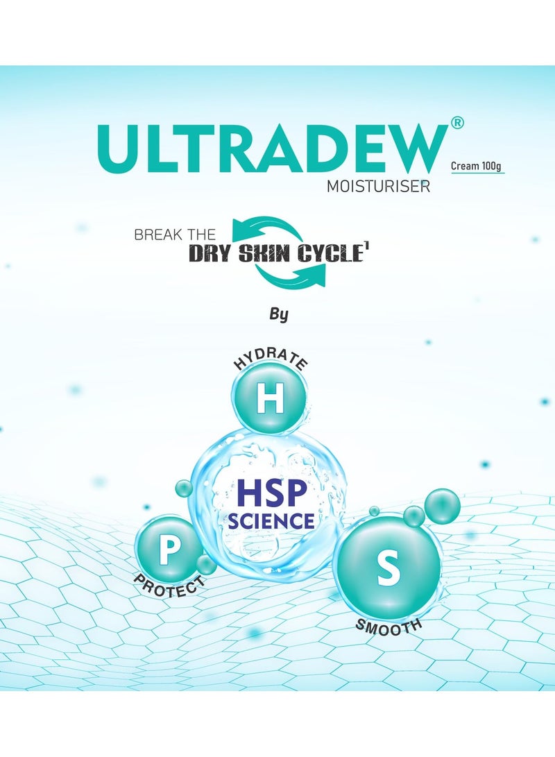 Vegetal Ultradew Moisturising Cream for Dry Skin 100gm. - Image 4
