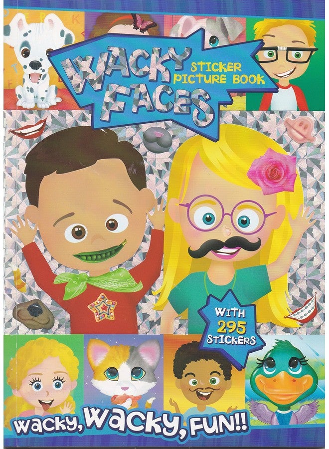 Bendon Create-A-Face Sticker Pad (Wacky Faces) - Image 1