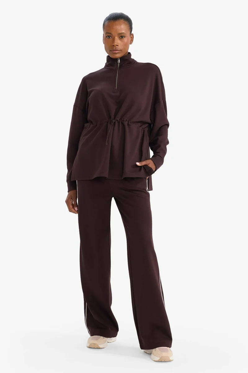 ديفاكتو DeFactoFit Long Fit Modal Sports Sweatshirt