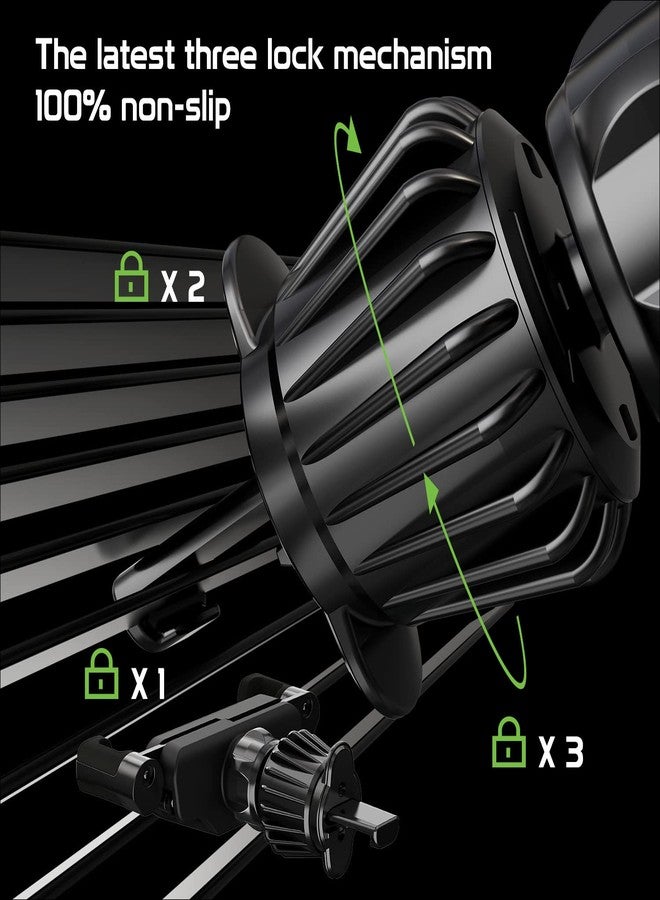 Cellet Car Phone Holder Mount, Gravity Car Phone Mount with Newest Air Vent Clip Auto Lock Hands Free Cell Phone Holder Mount for Car Compatible for iPhone 14 Pro Max Plus 13 12, Galaxy, Google Pixel - Image 4