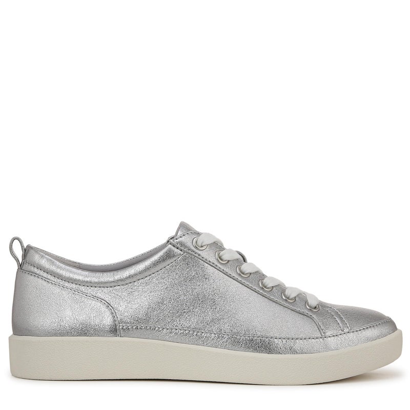 Vionic Women's Winny, Silver Leather, 5 Wide - Image 3