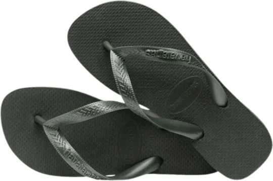 havaianas Top Tiras Senses Green Slippers 4149375-4896
