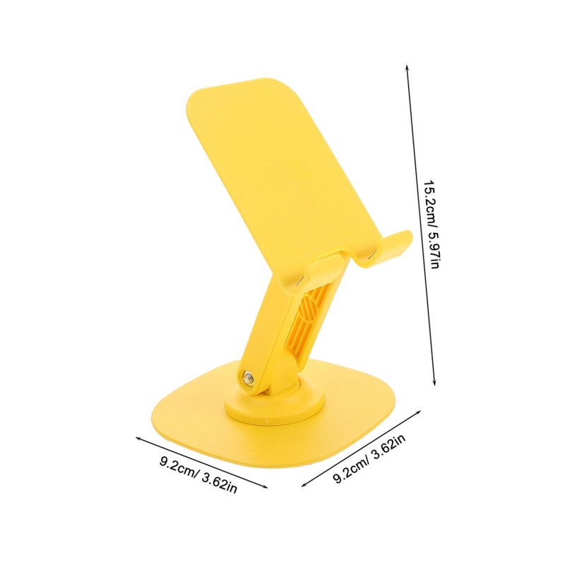 Metal Rotating Tablet Stand Adjustable Height Portable Desk Phone Holder - Image 3