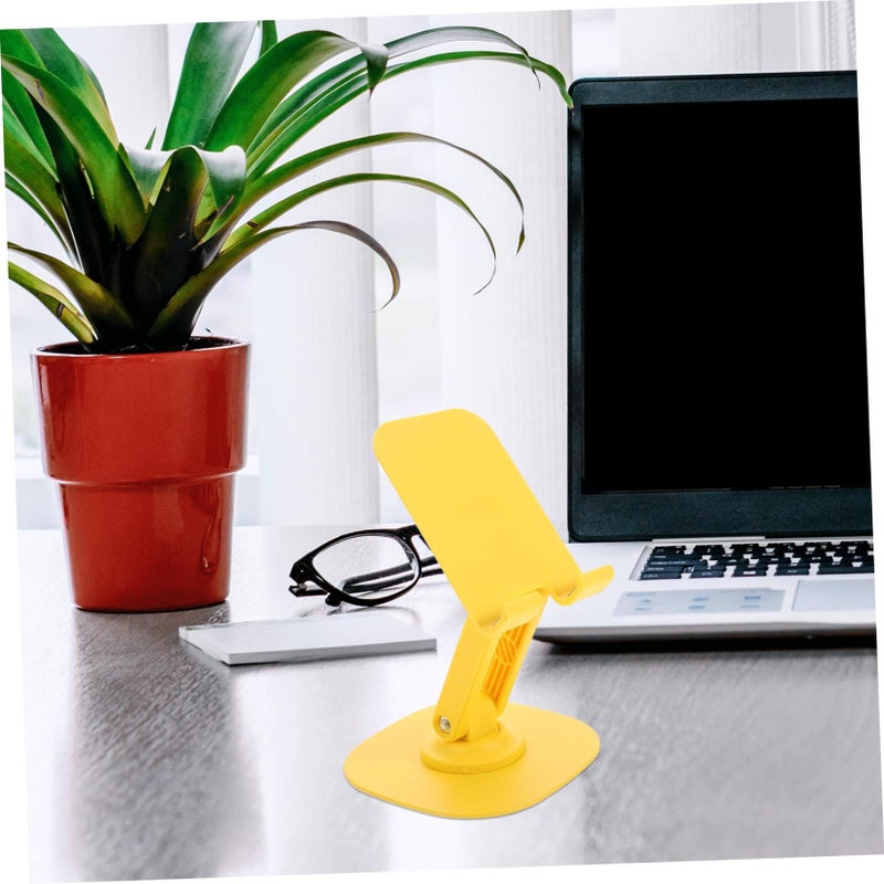 Metal Rotating Tablet Stand Adjustable Height Portable Desk Phone Holder - Image 5