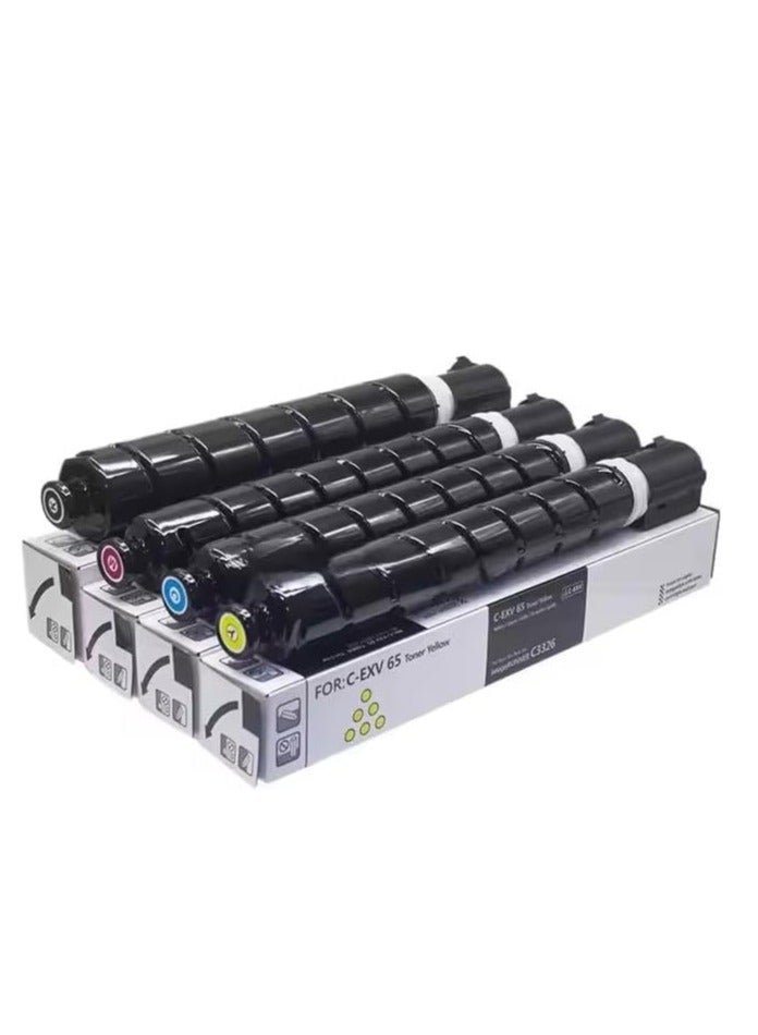 EASY PRINT C-EXV 65 Toner Cartridge for iR ADV DX C5840i / C5850i / C5860i / C5870i – Black / Cyan / Magenta / Yellow - Image 3