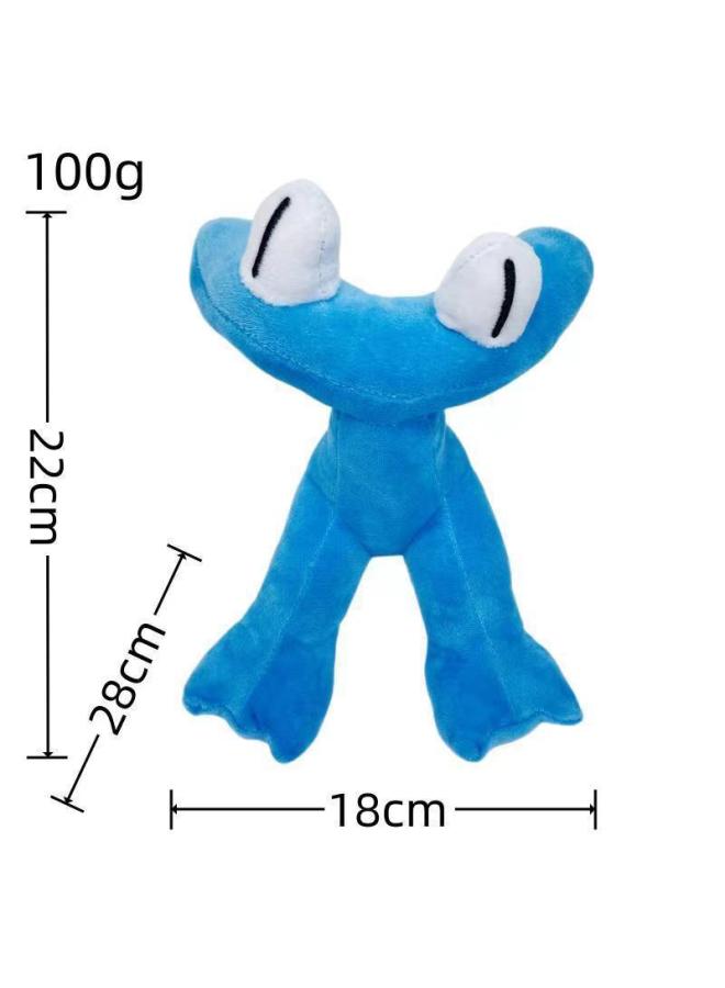 Cross Border Rainbow Friends Roblox Rainbow Friends Game Peripheral Plush Little Blue Man Doll-Color:Purple Ant Head  - Image 4