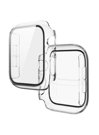 Applicable AppleWatchUltra Apple 456 Generation Watch Protective Shell Injected Tempered Film One-piece Case-Color:Transparent-Exterior Dimension:38mm - pzsku/ZD59FD2DBCC4E6E1EB60BZ/45/_/1742204565/4ee535c2-9ca4-451b-8bff-f8e89fff2248