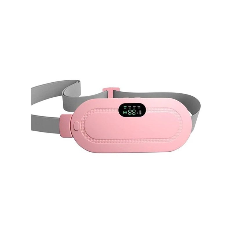 Portable Cordless Heating Pad for Menstrual Cramps and Stomach Relief - Smart Period Pain Relief Device with 3 Heat Levels and 4 Massage Modes - Back and Belly Support - Image 1