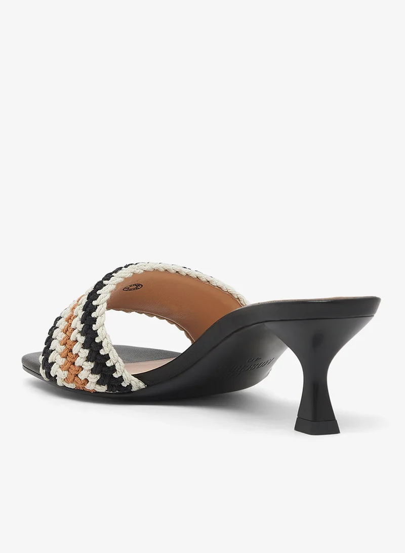 Love Moschino  Casual Mules Heeled Sandals for Women | Best Price UAE