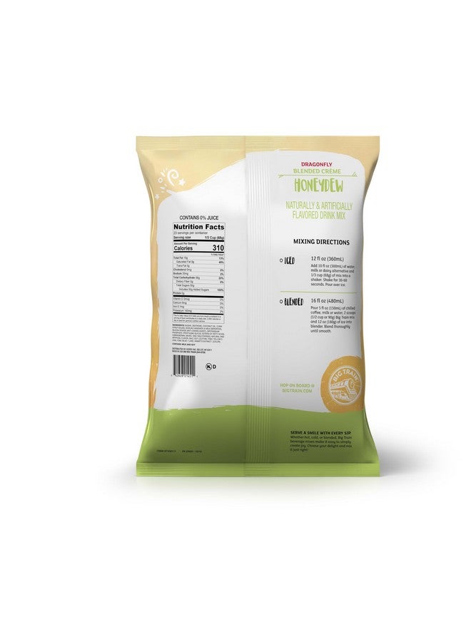 Big Train Dragonfly Honeydew Blended Crème Beverage Mix, 3.5 Pound (Pack of 1) - Image 2
