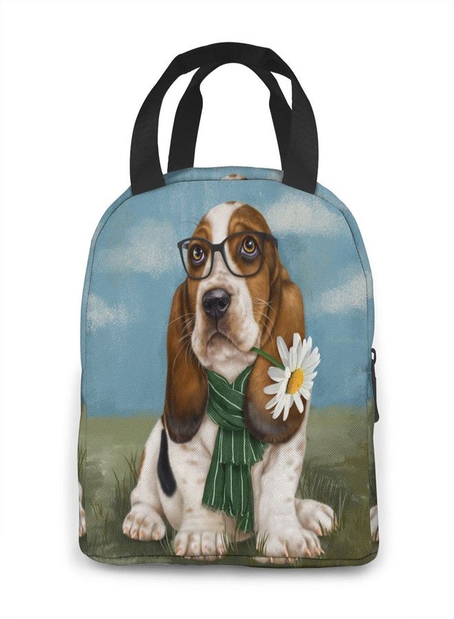 Majoug Lunch Bags Lunch Box For Women & Men Adult Insulated Lunch Bag Basset Hound Dog Lunch Box Mens Womens Lunch Bags For Work Cooler Tote Lunch Boxes Keep Fresh and Warm - Image 5