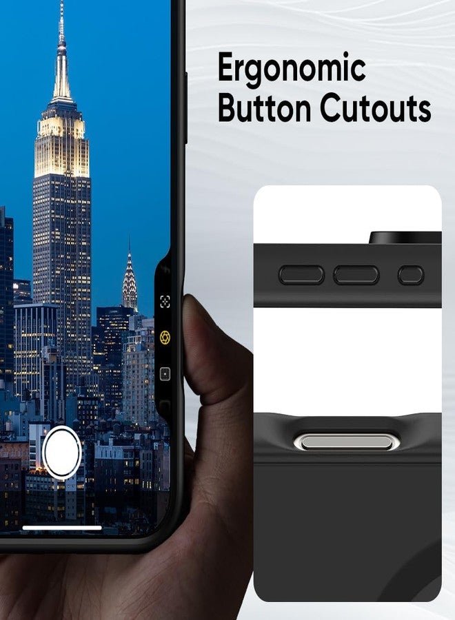 FLOLAB Surtect Tri-Fusion Magnetic for iPhone 16 Pro Case Protective Slim Design Magsafe Compatible Military Grade - Full Black - Image 2