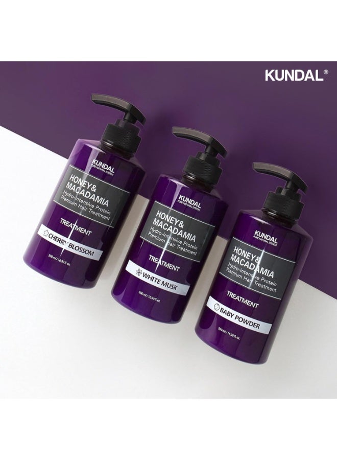 KUNDAL Korean Shampoo and Conditioner Set [White Musk] Salon-quality, Long Lasting Scent, Moisturizing, Sulfate-Free, Argan & Macadamia Oil, Korean Hair care,16.9 fl oz each, Stocking Stuffers - Image 2