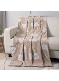 HOKIPO Chenille Sofa Couch Cover Throws Blanket Slipcover 3 Seater, Beige (AR-4598-D2*1) - pzsku/ZD5A017CC8B3BE935CA29Z/45/_/1738306675/0944d3ba-920a-4689-8de1-2221fd1fede0