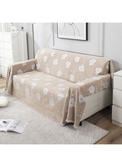 HOKIPO Chenille Sofa Couch Cover Throws Blanket Slipcover 3 Seater, Beige (AR-4598-D2*1) - pzsku/ZD5A017CC8B3BE935CA29Z/45/_/1738306703/1c90f319-111d-40e5-9fc3-6b84fc04b1a6