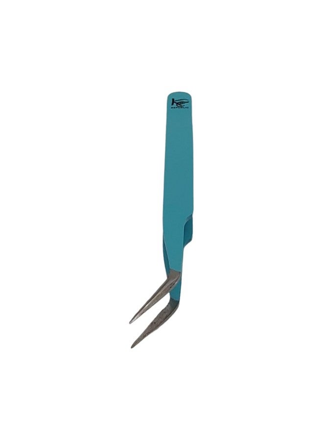 KC Republic Eyebrow Extensions Kit With 1 X Trays Of Mink Eyebrows In Dark Brown Comes On Mixed Length Trays 58 Mm Mix Eyebrow Extension Glue Clear & Extension Tweezers By Kc Republic (Dark Brown Blue Tweezer) - Image 3