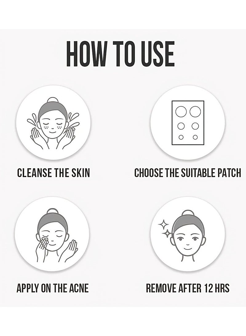 اكني باتش 180 قطعة من رقعة حب الشباب على شكل نجمة لإصلاح حب الشباب وإزالة بقع حب الشباب وتغطية بقع حب الشباب ورقعة إصلاح حب الشباب - Image 4