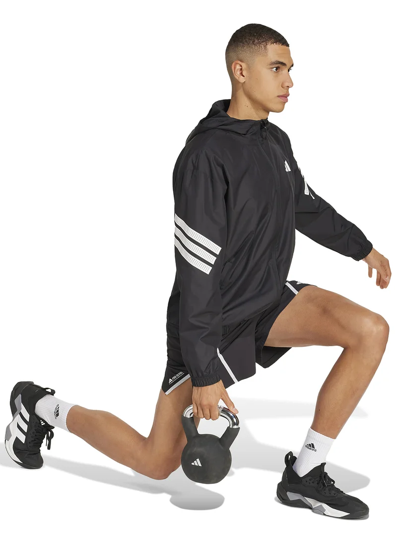 Adidas  3-Stripe Icon Windbreaker for Men | Best Price UAE