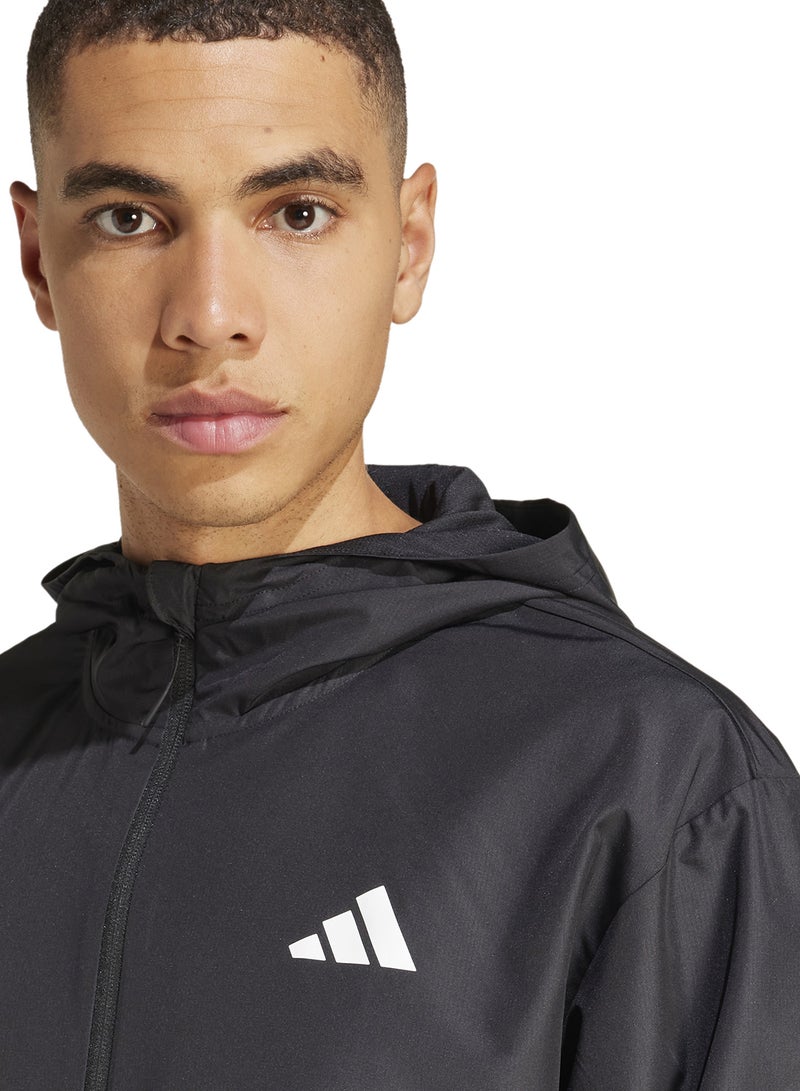 adidas جاكيت رياضي مخطط - Image 3