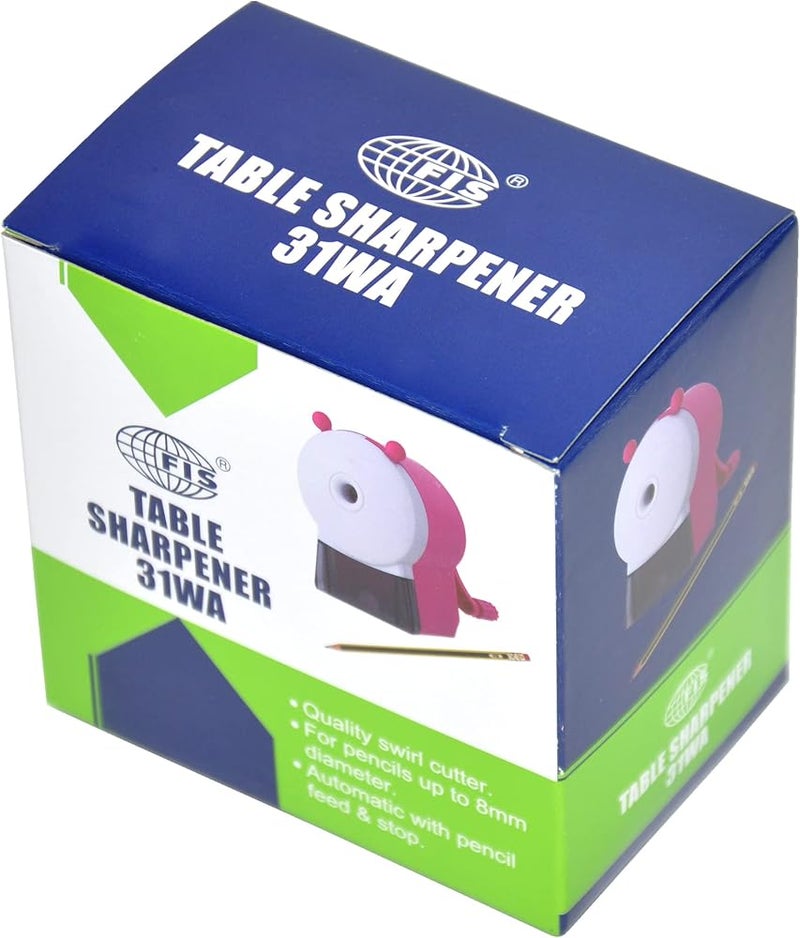 FIS FSSP31WA Mini Type Pencil Sharpener, Assorted - Image 4