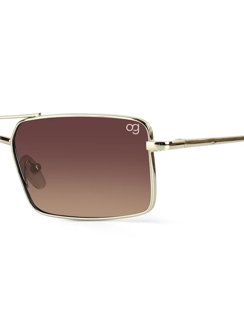 Woggles Stylish Rectangle Sunglasses|100% UV Protected| Men & Women