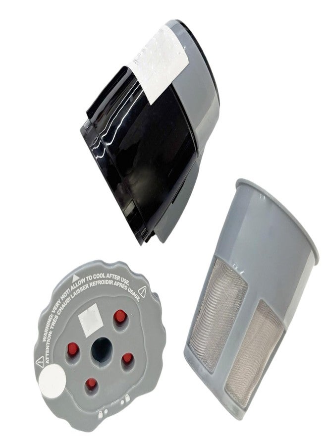 Tolxh Universal Reusable Filter MultiStream Technology - Gray Reusable Coffee Filter Approved Quality Durable New Replacement Parts - Image 1