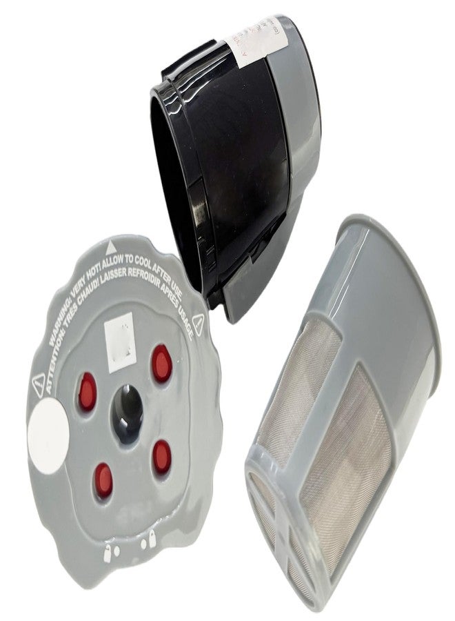 Tolxh Universal Reusable Filter MultiStream Technology - Gray Reusable Coffee Filter Approved Quality Durable New Replacement Parts - Image 2