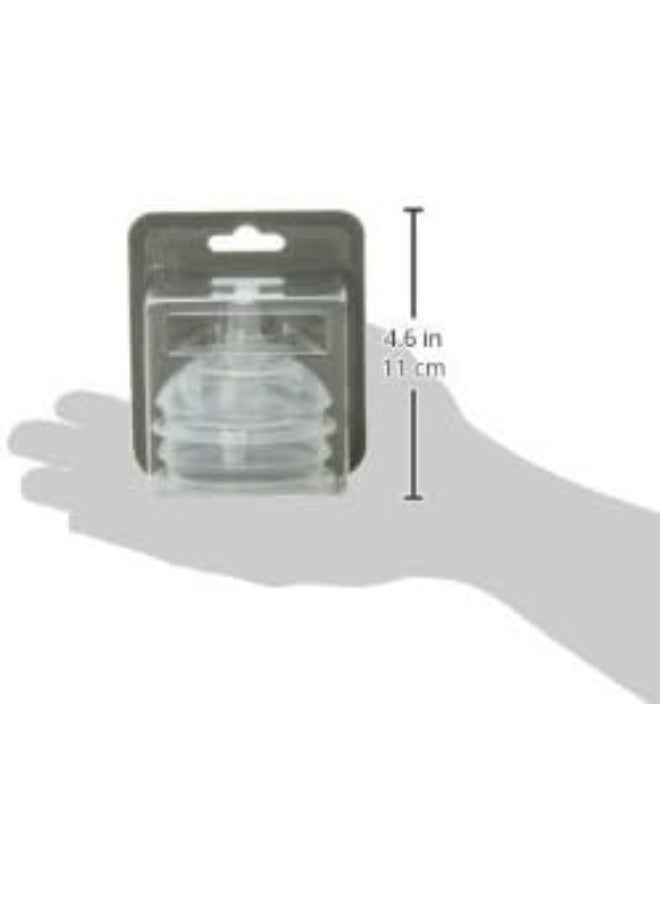 COMOTOMO, 2 Pack Silicone Replacement Nipple, Clear, 3-6 Months, New - Image 5