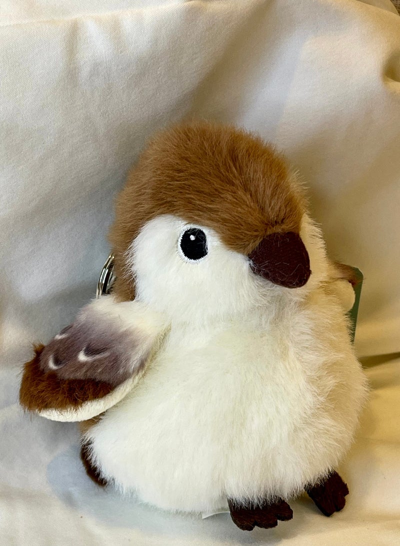 Cute Bird Plush Keychain for School Bags - Soft Travel Toy with Hypoallergenic Material | Spring Gift for Girls & Boys | Ramadan Plush Toys for Kids with Anxiety Relief Companion (1pc) | 2025 Essential School Accessories - Image 2