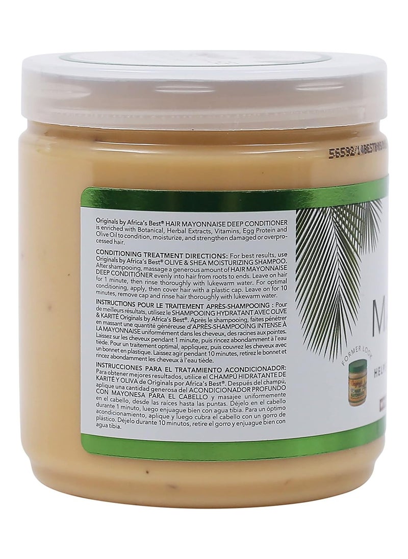 Africa's BEST Original Hair Mayonnaise Deep Conditioner 426g  - Image 5