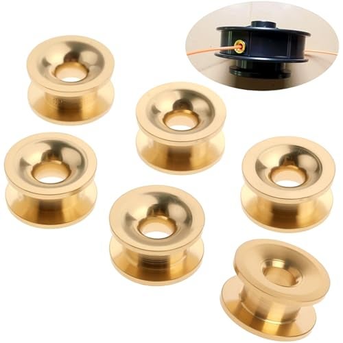 JIUDANI 6Pcs Universal Grass Trimmer Head Eyelets Sleeve Strimmer Cutter Parts Accessories Replacement Parts - Image 1