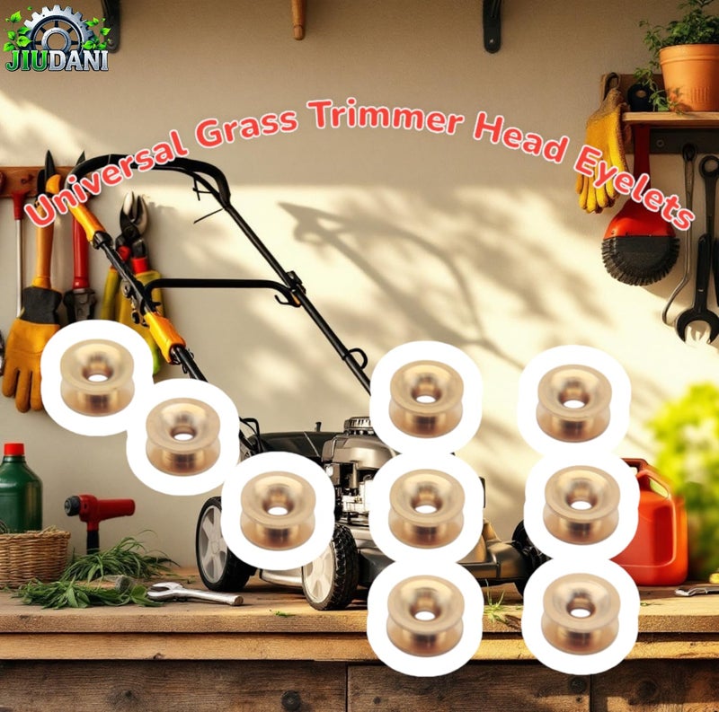 JIUDANI 6Pcs Universal Grass Trimmer Head Eyelets Sleeve Strimmer Cutter Parts Accessories Replacement Parts - Image 3