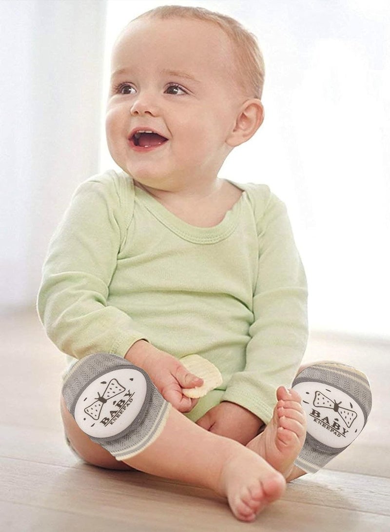 amchi baby 1 Pair Baby Knee Pads for Crawling Anti-Slip Padded Stretchable Soft Breathable and Comfortable Knee Cap Elbow Safety Protector Knee Pads for Baby 0 to 3 years  - Image 4