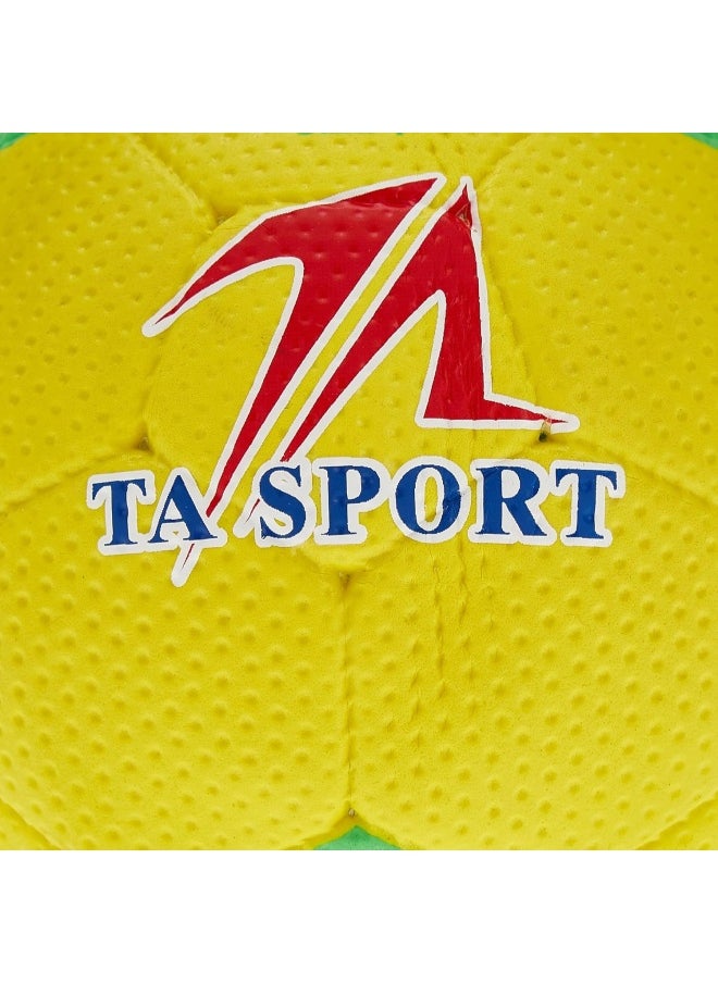 TA SPORTS TA Sport TYC01000Y63#1 EC Cellular Rubber Soccerball, Yellow/Green  - Image 3